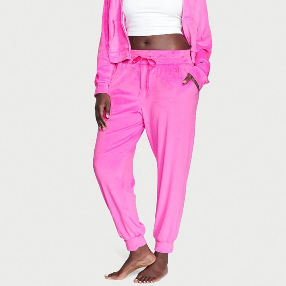 Victoria secret  velour jogger